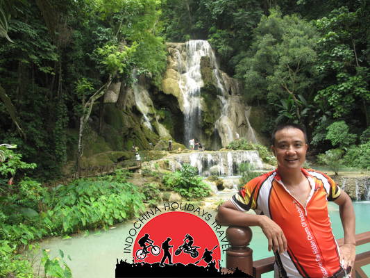 1 Day Luang Prabang Bike To Kuang Sii Waterfalls